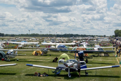 Fliegen eines Experimentalflugzeugs