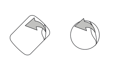 Zusätzliche Metallplatten für magnetische Piloten Kniebrett, 6er-Pack